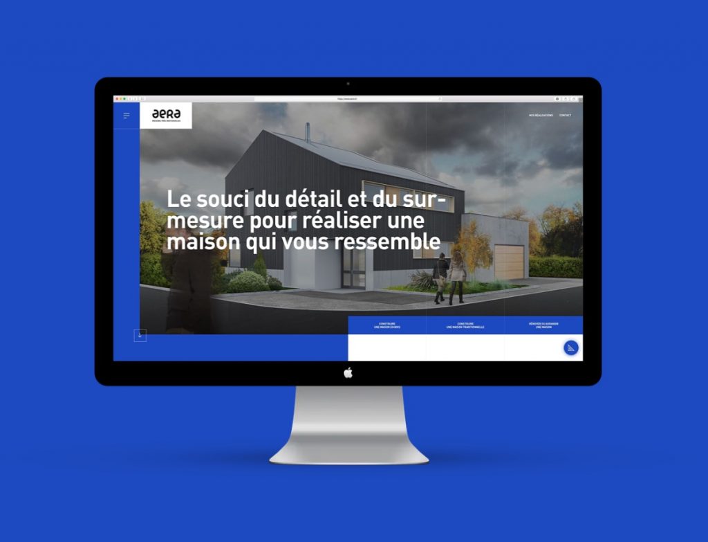 Le site web Aera à Mulhouse